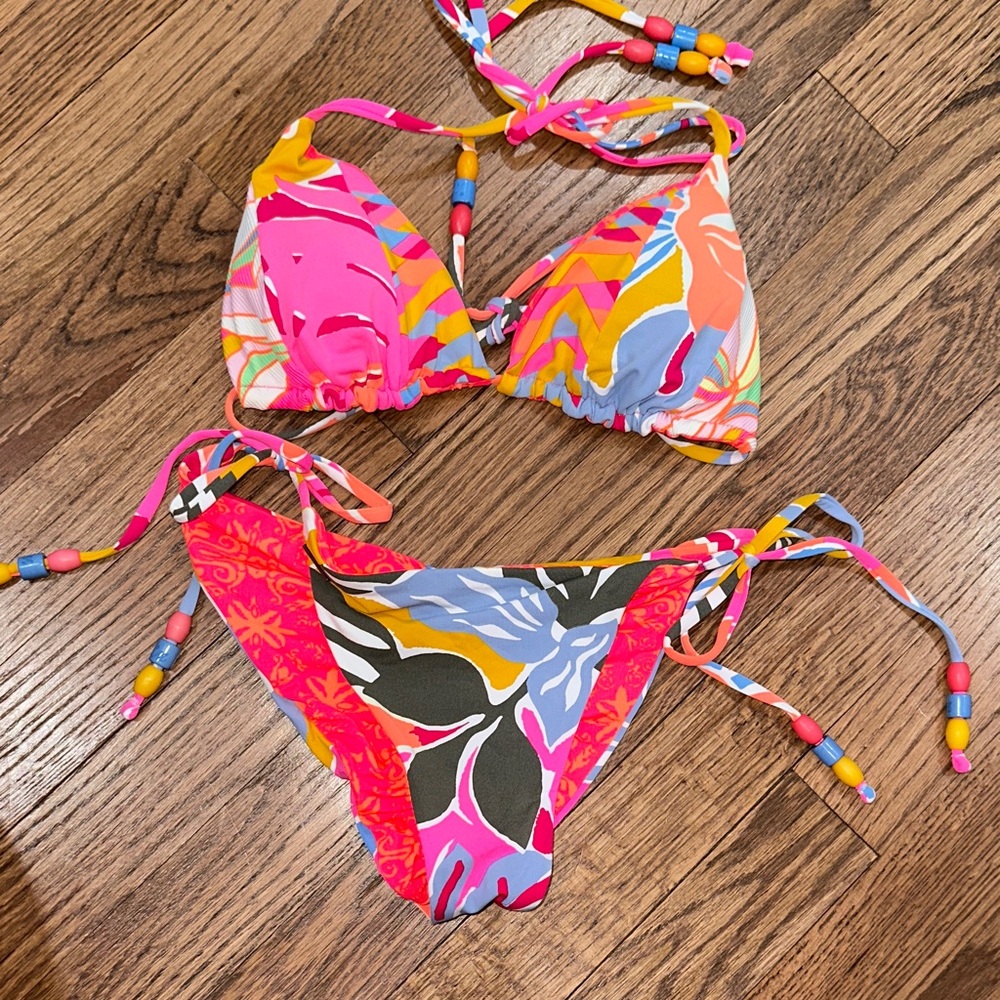 Maaji Reversible Bikini Set Size Small